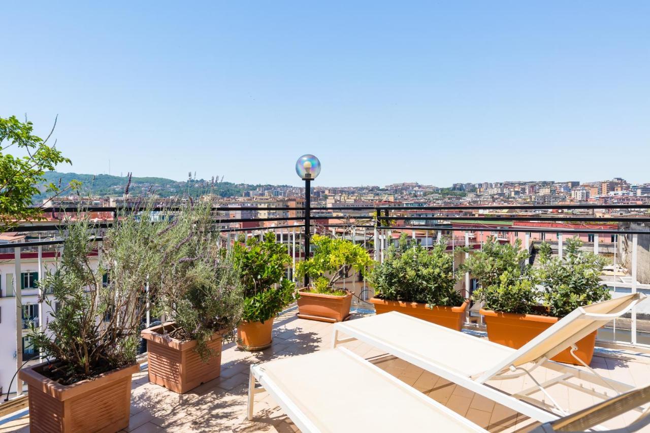 N'Attic A Vomero Penthouse Terrace By Napoliapartments Exterior photo